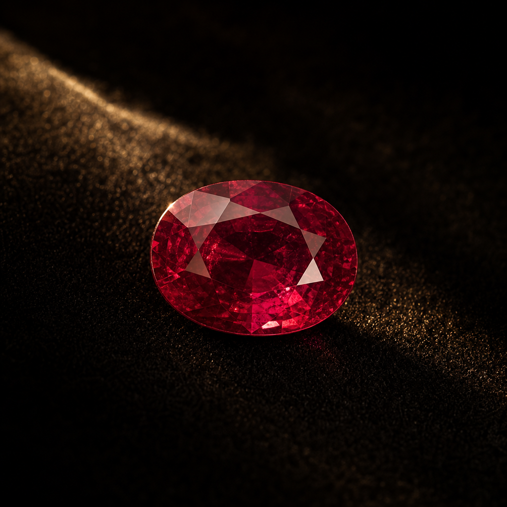 Ruby gemstone